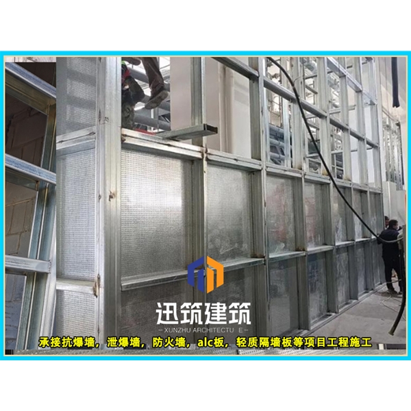 日照防火抗爆墙 耐火4h 抗爆压力值3mpa